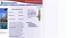 Desktop Screenshot of circle-seal.com